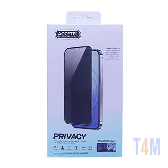 Vidro Temperado Anti-Espião Privacy para Samsung Galaxy S23 Plus Preto